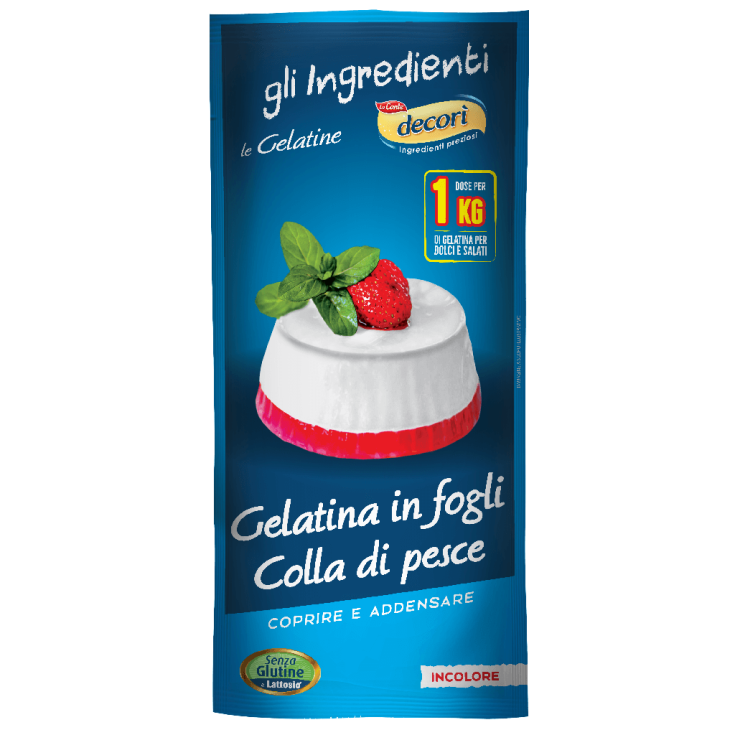 Decor&igrave; Colla Pesce Ipafood 5 Fogli 4g