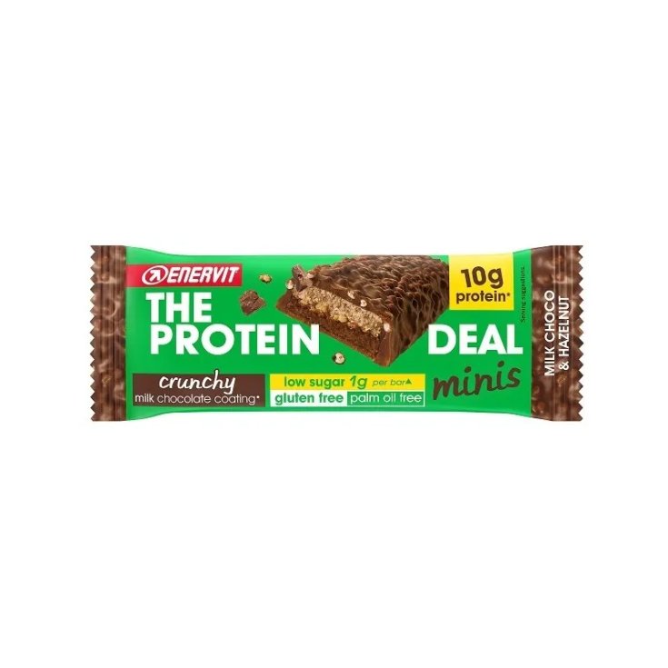 Protein Bar Crunchy Hazelnut Milk Chocolate Enervit 33g