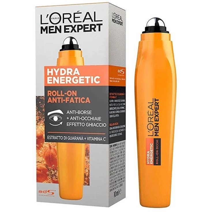 Hydra Energetic Roll-On Anti-Fatica L'Or&eacute;al&nbsp;Men Expert 10ml