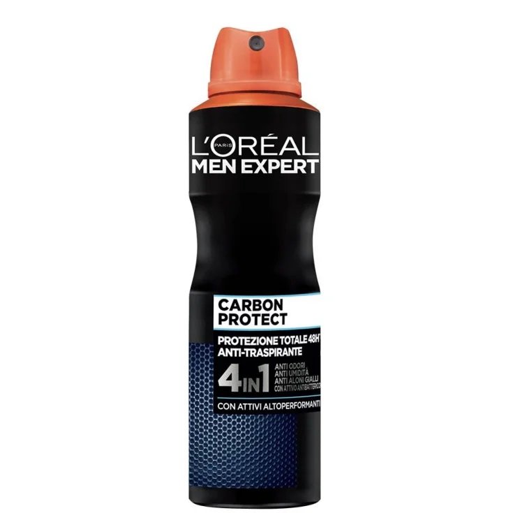 Carbon Protect Deodorante 4in1&nbsp;L'Or&eacute;al Men Expert 150ml