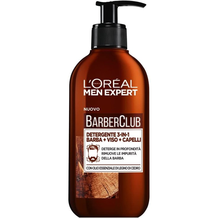 Barber Club Detergente 3 In 1 L'Or&eacute;al 200ml