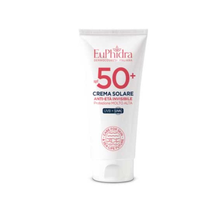 Crema Solare Antiet&agrave; Invisibile SPF50+ Euphidra 50ml