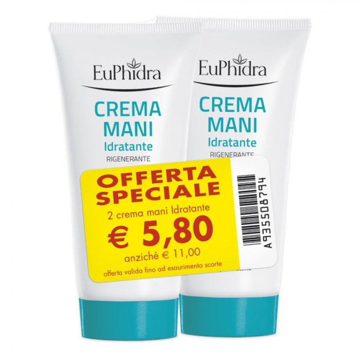 Crema Mani Idratante EuPhidra 2x75ml