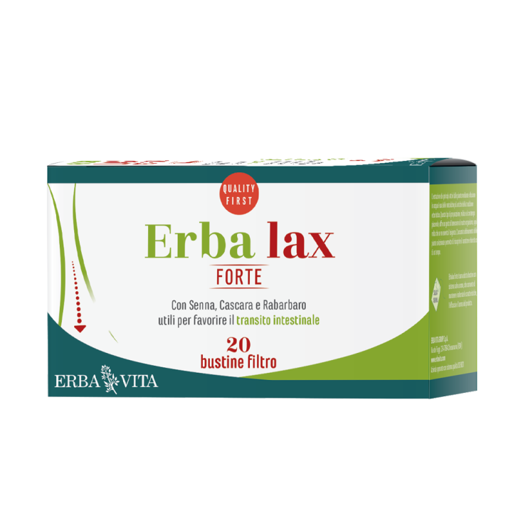 Erbalax Tisana Forte Erba Vita 20 Bustine Filtro