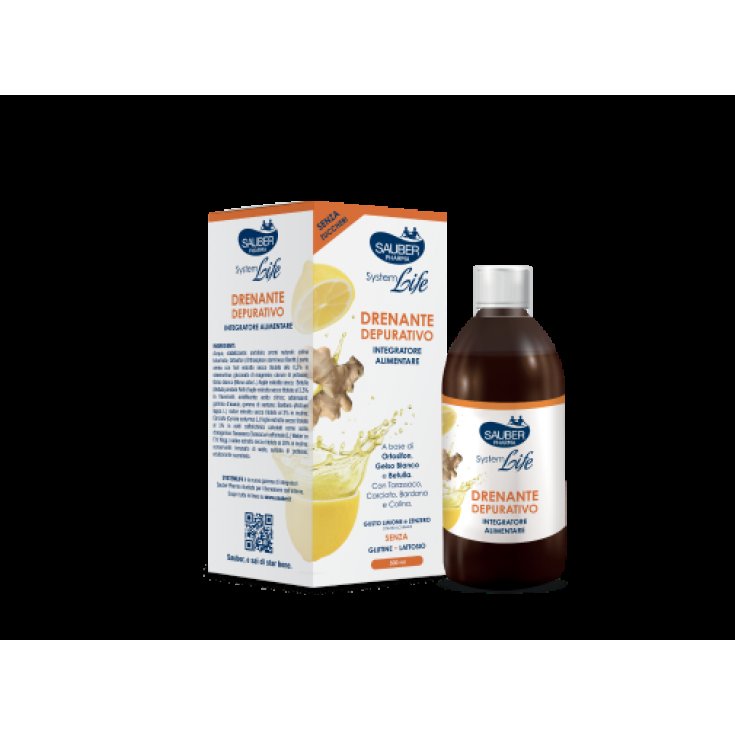 Drenante Depurativo&nbsp;Sauber System Life 500ml