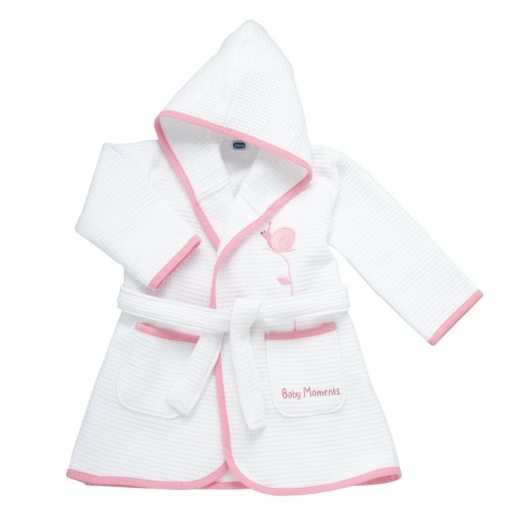 Accappatoio in Piquet Rosa 12M+ Chicco
