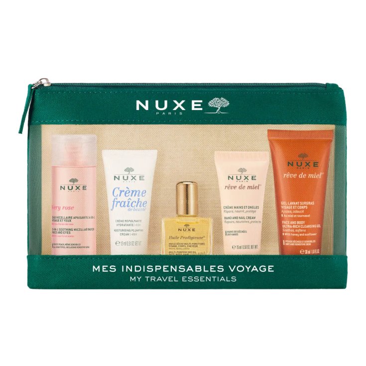 Mes Indispensables Voyage 2023 Nuxe Trousse