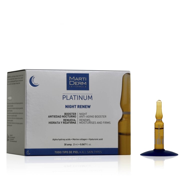 Platinum Night Renew Martiderm 30 Fiale