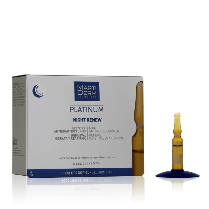 Platinum Night Renew Martiderm 10 Fiale