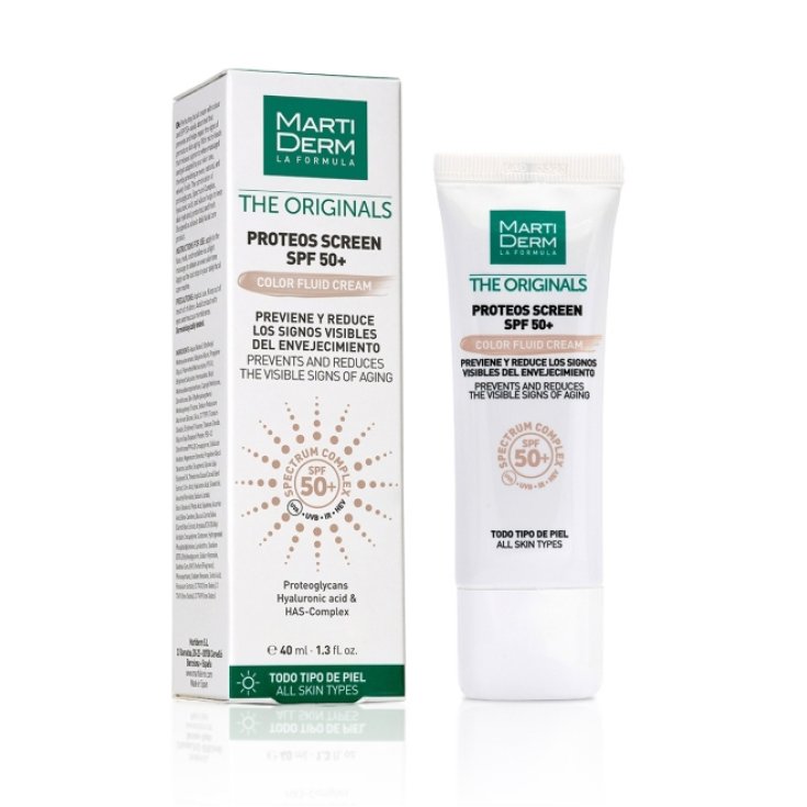The Originals Proteos Screen SPF 50+ Color Fluid Cream Martiderm 40ml