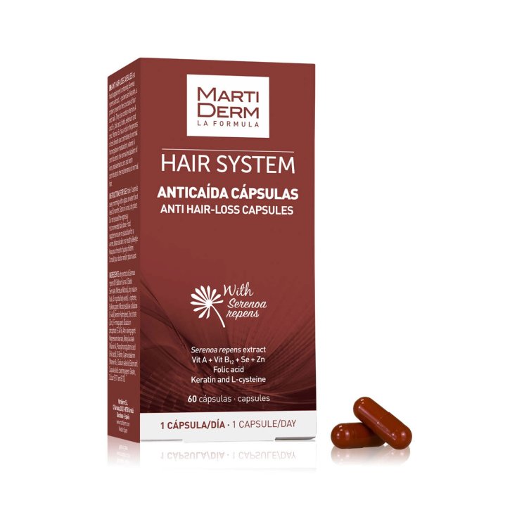 Hair System Capsule Anticaduta MartiDerm 60 Capsule