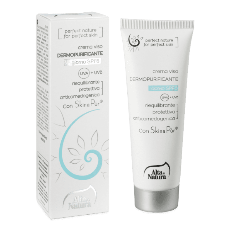 Crema Viso Dermopurificante Giorno SPF6 Alta Natura 50ml