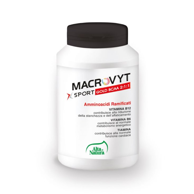 Macrovyt Sport Gold BCAA 2:1:1 Alta Natura 100 Compresse