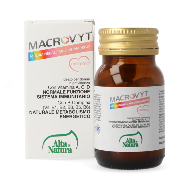 Macrovyt Multiminerale Multivitamico Mamma Alta Natura 30 Compresse