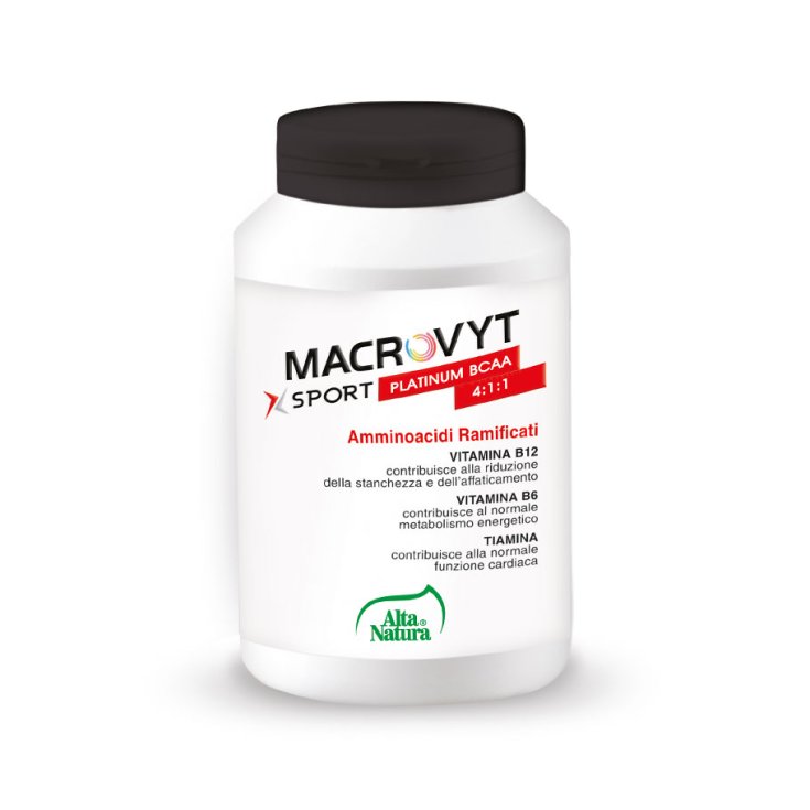 Macrovyt Sport Platinum BCAA 4:1:1 Alta Natura 100 Compresse