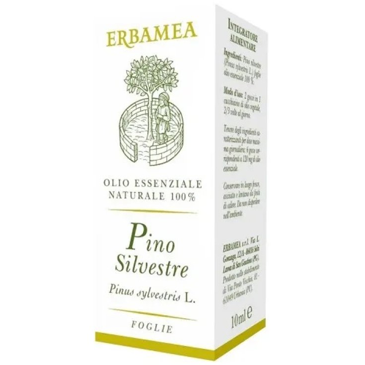 Pino Silvestre Olio Essenziale Erbamea 10ml