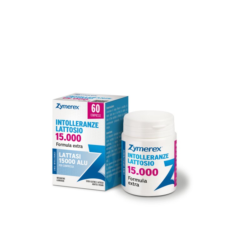 Zymerex&reg; Intolleranze Lattosio 15.000 60 Compresse