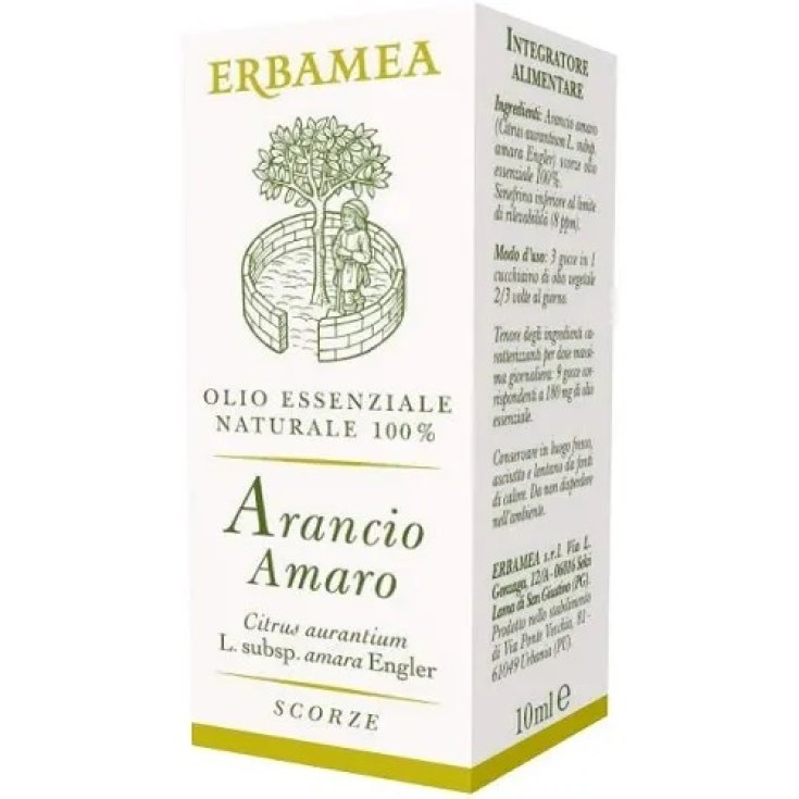 Arancio Amaro Olio Essenziale Erbamea 10ml