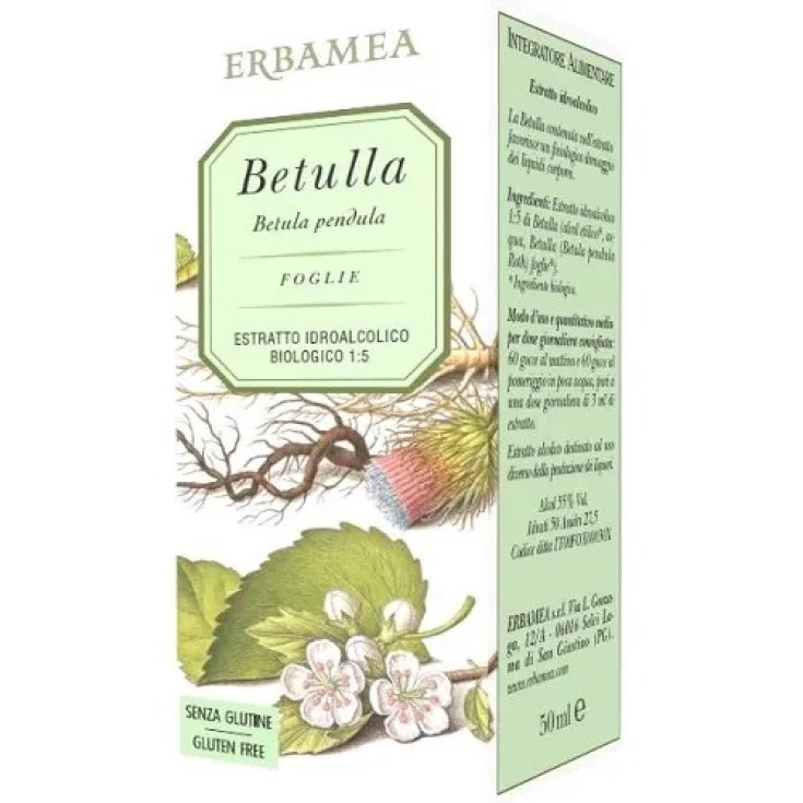 Betulla&nbsp;Estratto Idroalcolico Erbamea 50ml