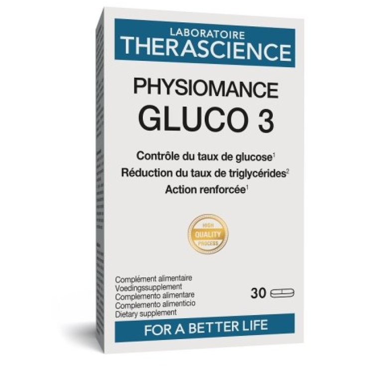 PHYSIOMANCE GLUCO 3 Therascience Sam 30 Compresse