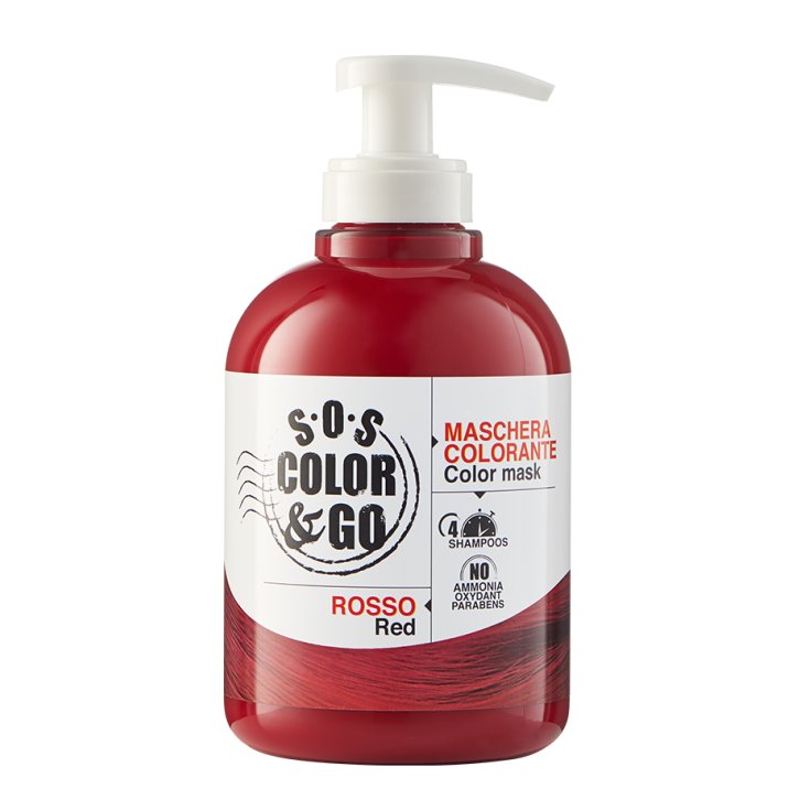 Sos Color&Go Maschera Colorante Rosso Alama 300ml