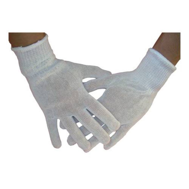 Guanti Filo Cotone Non/Sterile 6,5 Farmacare&reg;