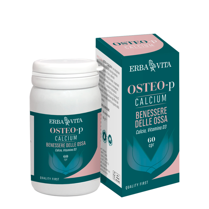 OSTEO-P Calcium ERBA VITA 60 Compresse OSTEO-P Calcium ERBA VITA 60 Compresse