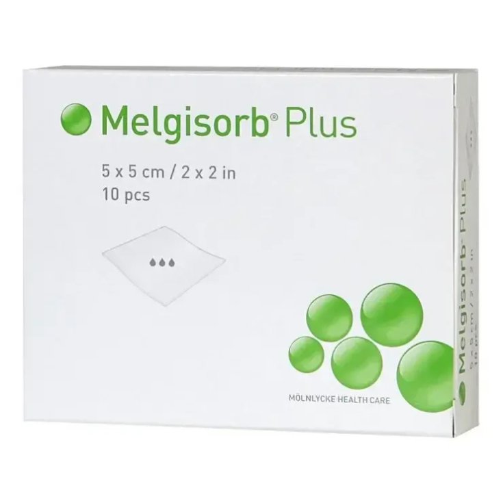Melgisorb&reg; Plus 5X5 10 Pezzi