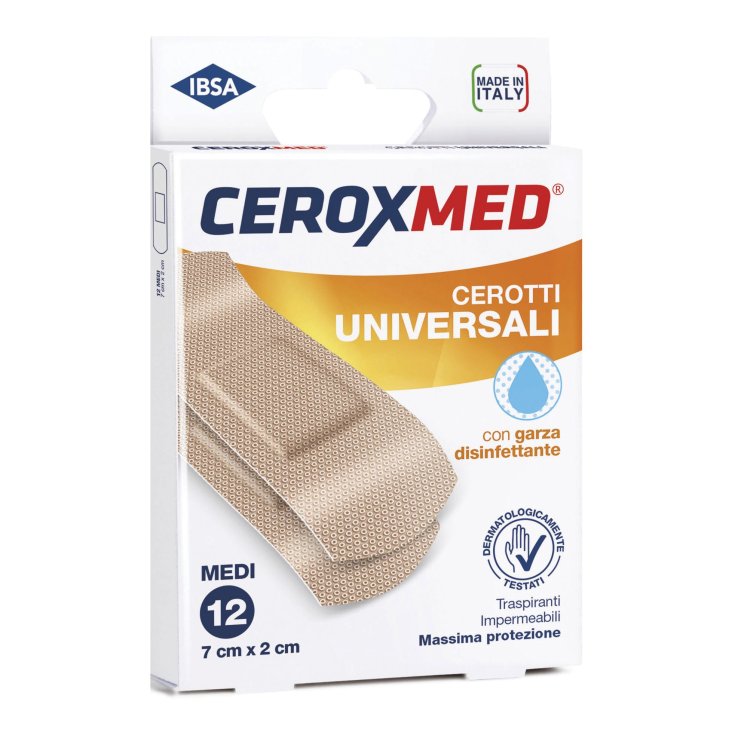 Ceroxmed&reg; Cerotti Universali Medi IBSA 12 Pezzi