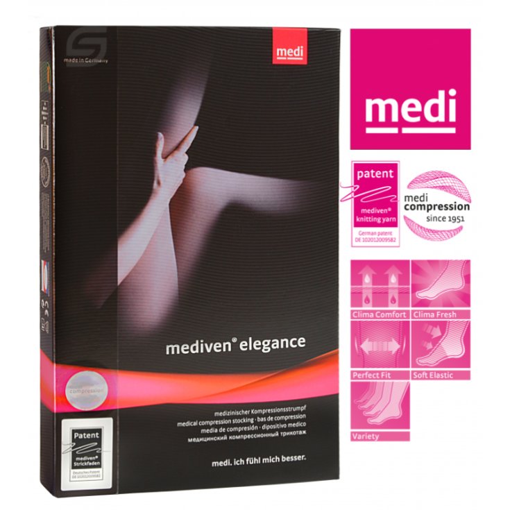 mediven elegance&reg; KL1 Collant Beige Lungo 1 191