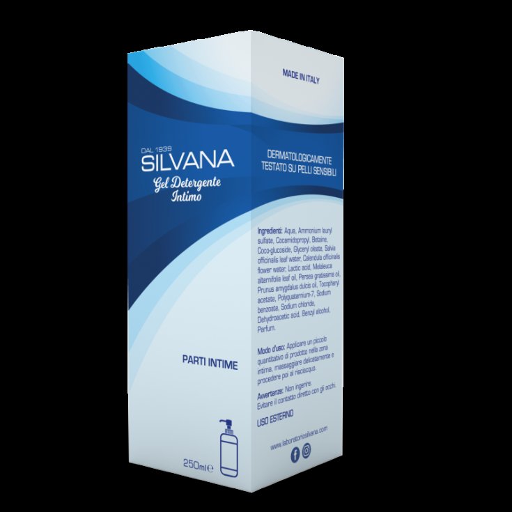 Gel Detergente Intimo Silvana 250ml