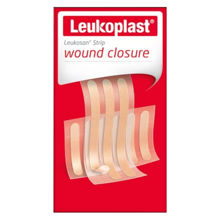 Leukoplast&reg; Wound Closure Cerotti 12X1cm 10 Pezzi