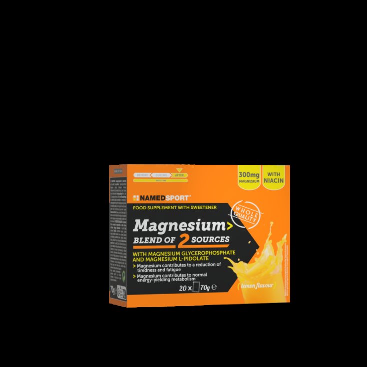Magnesium Blend of 2 Sources Nmed Sport 20 Bustine