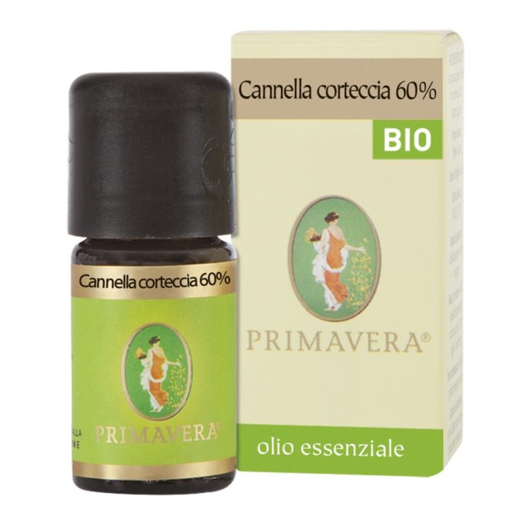 Olio Essenziale Cannella Corteccia 60% Bio Primavera 5ml