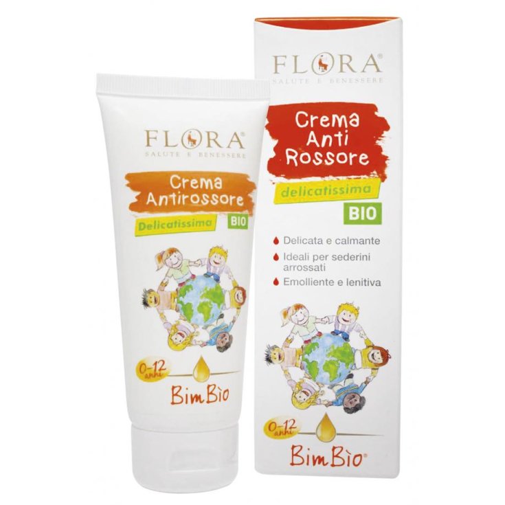 BimBio Crema Antirossore Delicatissima Bio Flora 100ml