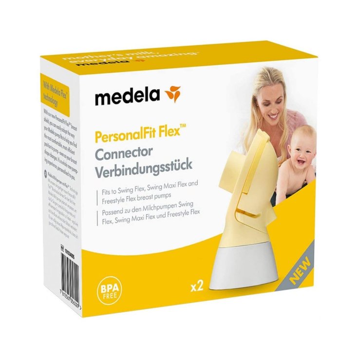 Connettore PersonalFit Flex Bianco Medela 2 Pezzi
