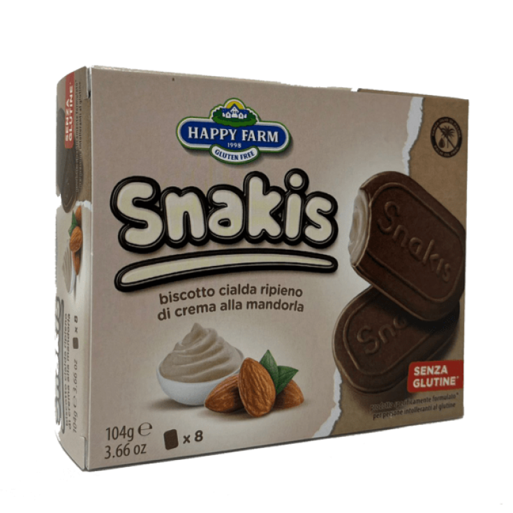 Snakis Alla Mandorla Happy Farm&reg; 104g