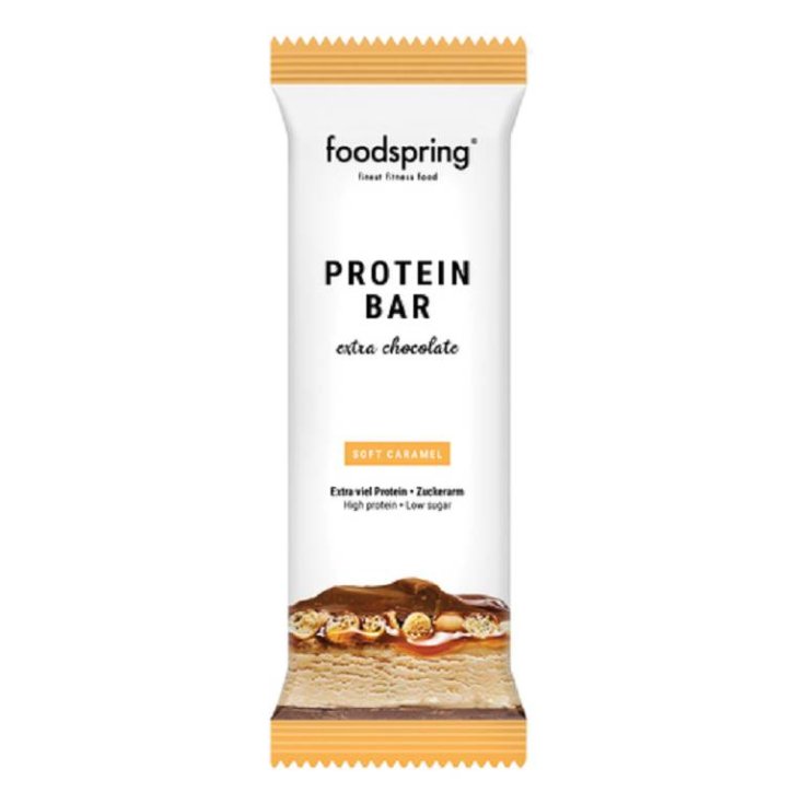 Protein Bar Extra Chocolate Soft Caramel Foodspring 45g