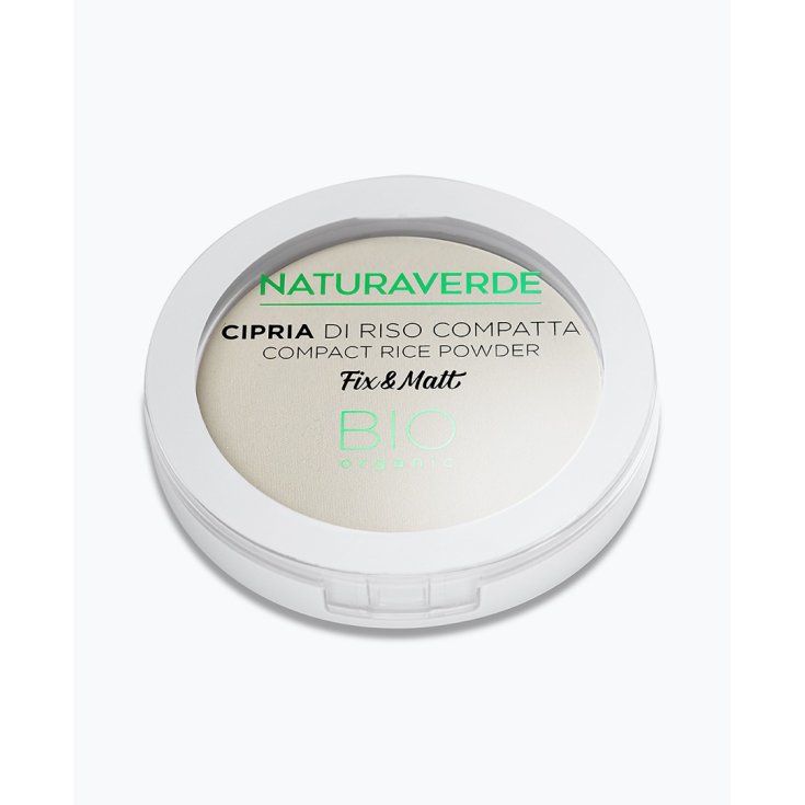 Cipria di Riso Compatta&nbsp;Fix&Matt Naturaverde