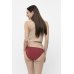 Reslip Bikini Flusso Normale Bordeaux&nbsp;Tg.S&nbsp;Italian World