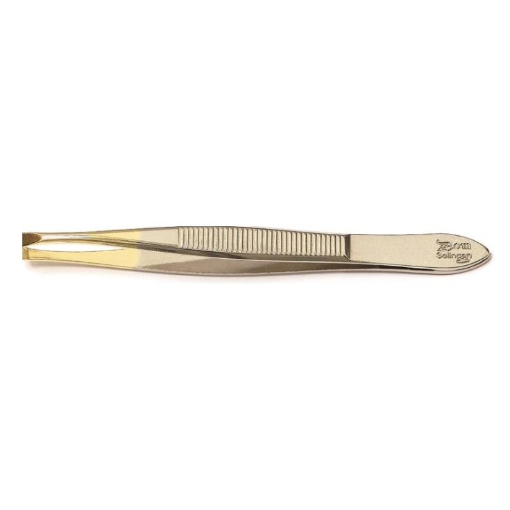 Pinzetta LR 43251 Nikel Punta Oro Stretta Wal