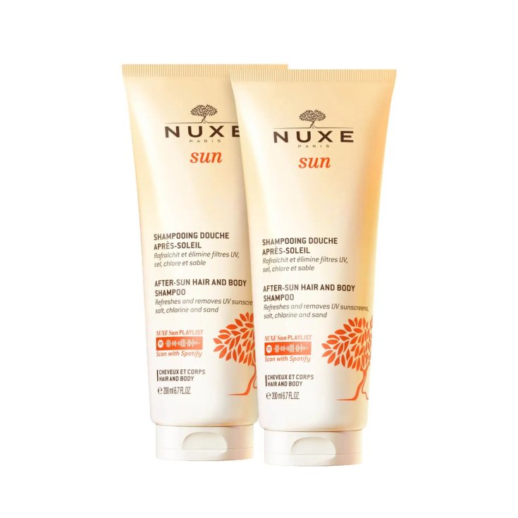 Duo Shampoo Doccia Doposole Nuxe Sun 2x200ml