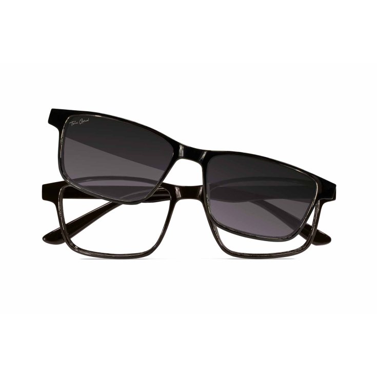 Occhiali Da Lettura Brunello Nero +3,00 Twins Platinum 1 Pezzo