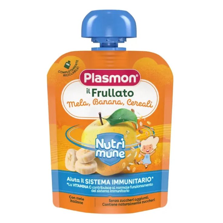 Nutri-Mune Mela/Banane/Cereali Plasmon&reg; 85g