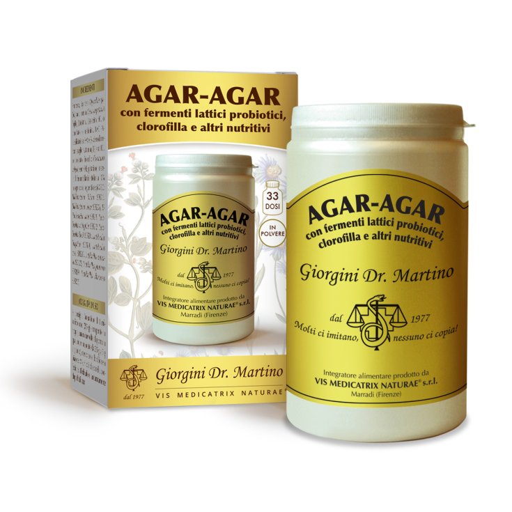 Agar-Agar Con Fermenti Lattici E Clorofilla Dr.Giorgini 150g