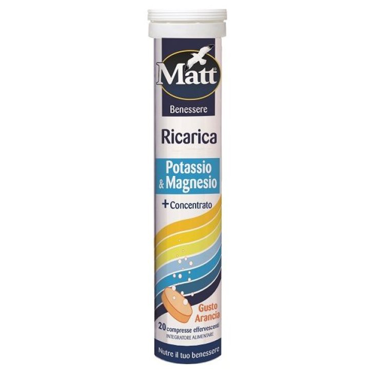 Matt&reg; Benessere Ricarica A&D 20 Compresse Effervescenti
