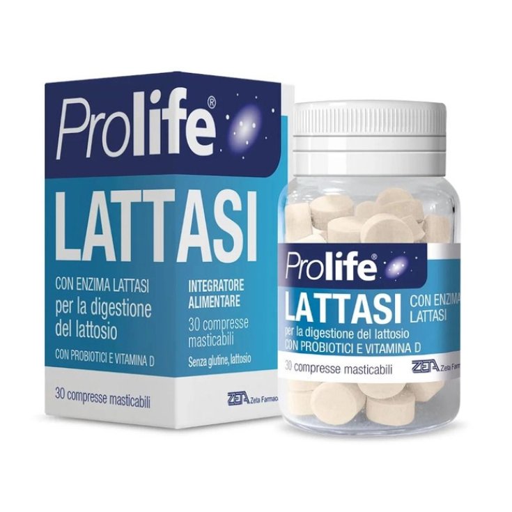 Prolife&reg; LATTASI ZETA Farmaceutici 30 Compresse Masticabili