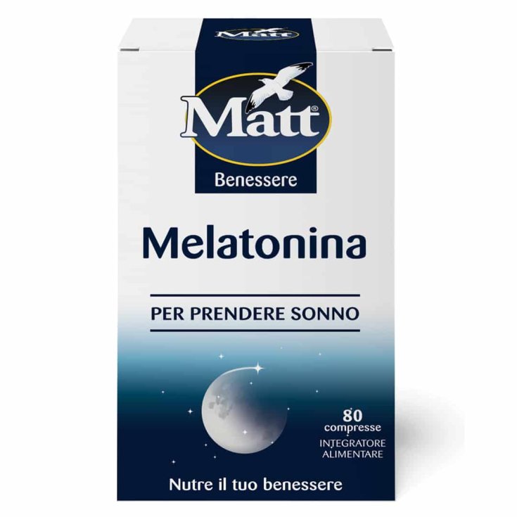 Matt&reg; Benessere Melatonina A&D 80 Compresse