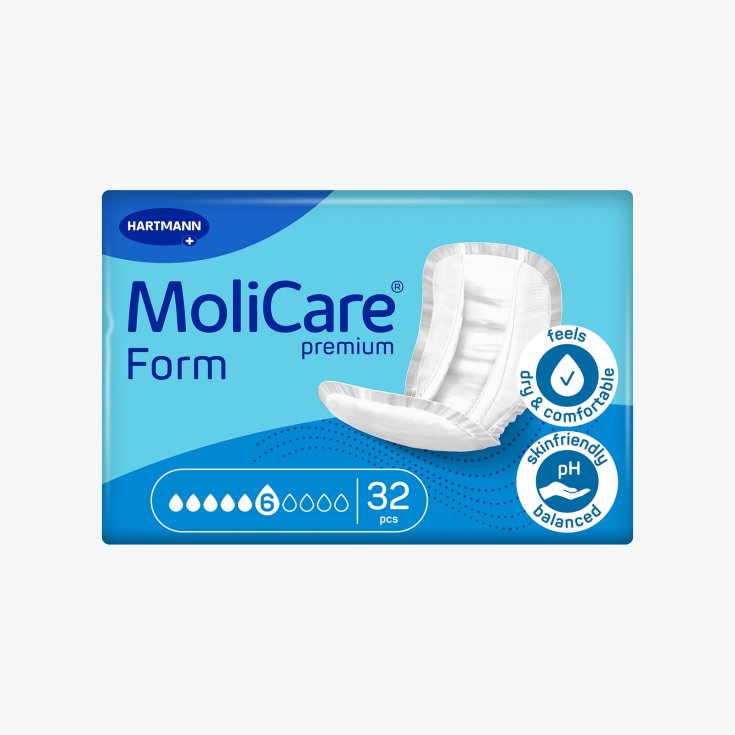 MoliCare&reg; Premium Form&nbsp;6 Gocce Hartmann 32 Pezzi