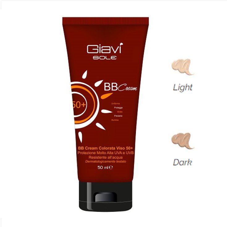 Giavi&reg; Sole BB Cream Colorata Viso Spf 50+ Light 50ml